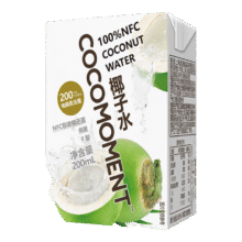 佳农旗下100%NFC椰青椰汁补充天然电解质 【轻享装】椰子水200ml*12盒24.9元（需领券）