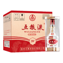 wuliangye/五粮液 低度 39度 白酒 浓香型500mL 6瓶