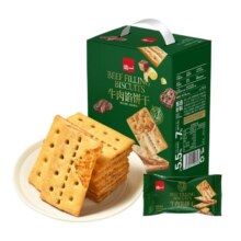 泓一 牛肉馅酥脆饼干 405g*1箱15.02元（88vip全能卡13.02元）