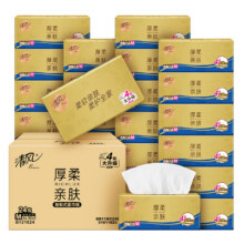 清风厚柔抽纸4层M码24包23.55元（返卡21后）