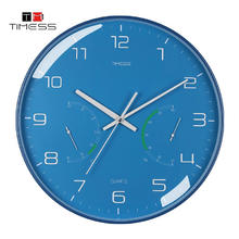 TIMESS QF210系列 温湿度计挂钟 12英寸券后39元