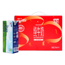 纽仕兰 全脂 纯牛奶 4.0g蛋白质 利乐钻 250ml 12盒174.62元（合34.92元/件）