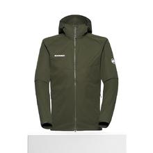MAMMUT 猛犸象 连帽夹克外套 亚洲男款 深苔绿色 1011-00323890.57元