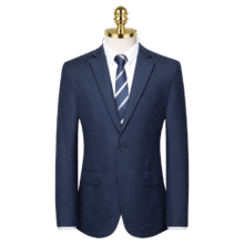 罗蒙 92%羊毛含桑蚕丝男士西服男士外套男士西装78元（0.4折）