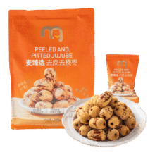 麦臻选【麦德龙超市】去皮去核枣600g    任选三件140元（需领券，合46.67元/件）