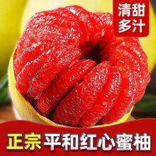 庾丰源头直采 新鲜水果 福建琯溪平和红心蜜柚 现摘柚子 中秋送礼团购 5斤大果（净重4.5斤）12.9元（需领券）