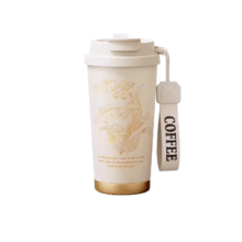 316不锈钢铃兰花保温杯咖啡杯  一杯三饮 500ml15.17元（需领券）