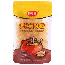首购：舒可曼 小粒黄冰糖400g3.1元包邮（需试用）