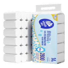 维达（Vinda）家用大卷纸  4层加厚800g/2800克家用卫生纸厕纸 4层 200g/卷*14卷 【到手5.6斤】