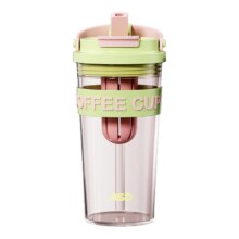再降价：爱仕达 吸管杯新款水杯  580ml16.95元（需领券）