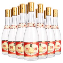 FENJIU/汾酒 黄盖玻汾 53° 清香型 475ml 12瓶445.31元（需领券）