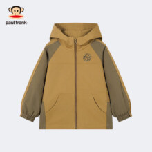大嘴猴（paul frank）童男女童防风保暖舒适中大童时尚运动夹克衫44.9元（需领券）