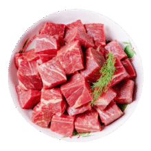 庖丁佳 PAO DING+原切牛腩块1kg 国产谷饲清真牛腩肉生鲜冷冻牛肉 1kg110元（需领券，合55元/件）