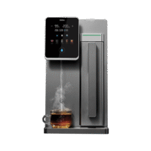 有逸（Unities）Uwater S5 冷热矿化台式净饮机净水器直饮7L水箱反渗透免安装玻璃纯水壶深空灰 政府补贴2649元 (券后省150)