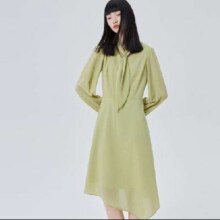 艾莱依 商场同款 女士显瘦连衣裙79元