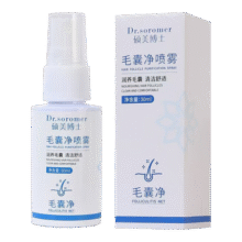 黎芙莎毛囊炎洗发水清洁滋养头皮控油蓬松头部专用毛囊净喷雾 毛囊净喷雾 1瓶19.9元