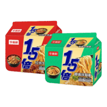 今麦郎方便面1.5倍番茄牛肉红烧牛肉味泡面大分量面饼袋装速食食品 【10袋组合】红烧+葱香15.9元
