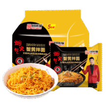 需凑单：同碗福 蟹黄拌面 116g*5袋5.61元包邮
