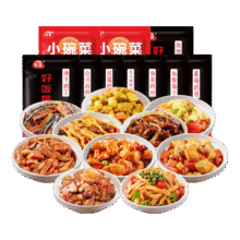 谷言料理包预制菜 15种口味组合套餐 方便速食菜肴 冷冻生鲜加热即食 实惠10种菜肴1855g(首购推荐)43.8元
