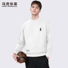 Mark Fairwhale 马克华菲 男士潮流印花圆领卫衣*2件新低64.6元包邮（32.3元/件）