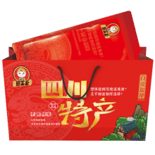 殷掌柜自贡手撕兔整只兔腿麻辣兔头成都特产冷吃兔肉熟食中秋礼盒送长辈 麻辣手撕兔整只1.6斤+礼品袋58.3元 (券后省10)