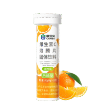 需试用：康恩贝 维生素c泡腾片 VC果味饮品固体饮料 10片1.9元（需试用）