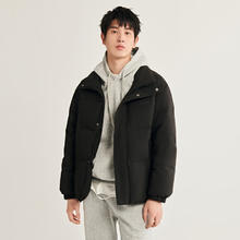 雪中飞 保暖舒适宽松羽绒服 黑色 XL 175/96A179元