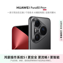 华为 HUAWEI Pura 80 Pro+ 手机 16GB+512GB 釉黑6299.1元