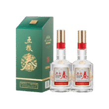 小程序，京东百亿补贴，Plus会员：五粮液 五粮春 二代菁萃 52° 浓香型 550ml 2瓶370.8元（需领券）