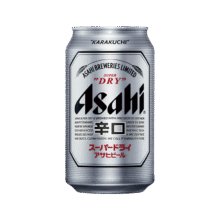 Asahi/朝日 超爽黄啤 罐装啤酒 330ml 15罐69.68元