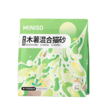 名创优品猫砂豆腐猫砂木薯猫砂除臭膨润土猫砂混合钠基矿砂豆腐砂强力除臭 【0甲醛】木薯矿石混合砂*１包