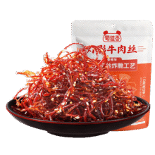 蜀道香 脆灯影牛肉丝 香辣味100g 独立小袋 四川特产 辣味零食牛肉干7.9元 先加购主商品再换购