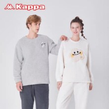 Kappa卡帕 男女加绒加厚家居服套装77元+2元淘金币