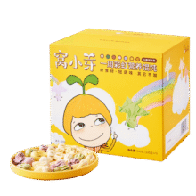窝小芽 一周营养小馄饨 宝宝儿童早餐 饺子抄手云吞0添加味精945g/7包