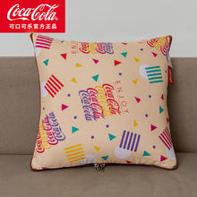 有券的上：Coca-Cola 可口可乐 抱枕被二合一 40cm*40cm 展开100*150cm券后15元