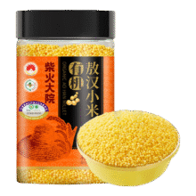柴火大院 有机敖汉小米450g 优级 金苗K1 内蒙古赤峰黄小米 五谷杂粮10元 (满2件9折,月销4000+)