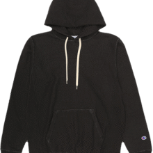 Champion 【100%棉】男式潮酷复古风做旧款刺绣LOGO长袖套头连帽卫衣119元(1.4折，原价869元)