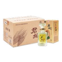 北大仓 君妃 酱香型白酒 50度 250mL*6瓶 整箱装 沈腾推荐 中秋送礼616元