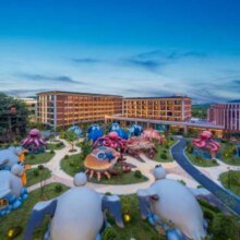 长乔鹈鹕度假酒店2晚+早餐+动物园海洋公园海水浴场原价4576，现价1594元