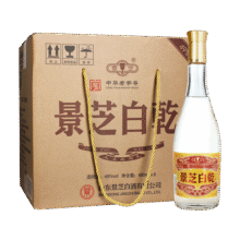 景芝白乾白干 山东经典口粮酒（新包装） 49度 480mL 6瓶 老白干整箱装200元 (券后省10)