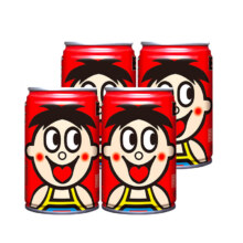 旺仔 原味 牛奶复原乳 铁罐装 145ml*4罐 *2件6.45元/件（共12.9元）