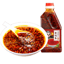 蜀味集 油泼辣子420g麻辣味 四川正宗辣椒油 红油凉拌菜辣椒酱调味料10.9元