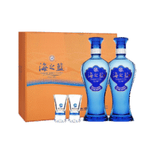YANGHE/洋河 蓝色经典 52° 白酒 海之蓝 绵柔浓香型 480ml 1瓶240元（需领券）