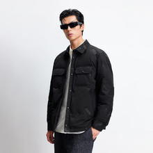 JACK&JONES 杰克琼斯 秋冬季轻薄羽绒服男士防泼水无缝压胶鹅绒保暖夹克外套券后438.28元