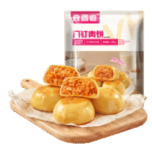 首购：食者道 门钉肉饼1350g、18个、鸡肉风味11.9元包邮（需试用）