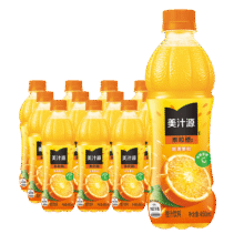 百亿补贴、可口可乐美汁源果粒橙450ml*12瓶54.32元（需领券，合27.16元/件）