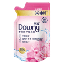 当妮去渍洗衣液500g樱花香衣物清洁机洗家庭装5.5元（学生价）