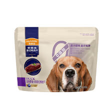 京东PLUS：Myfoodie 麦富迪 狗狗零食 宠物零食肉干肉条成犬幼犬通用训狗励零食 原切鸭肉干 100g
