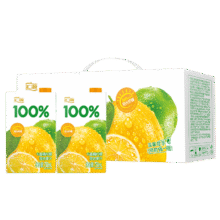 汇源果汁100%阳光柠檬750ml*5盒果汁浓缩饮料节日中秋礼盒装送礼28.9元