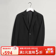 GANT 春季男士西服时尚通勤纯色简约休闲宽松西装外套上衣594元